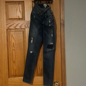 Paige blue skinny jeans
